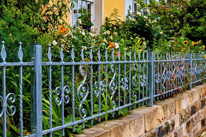 Decorative Iron Fence
