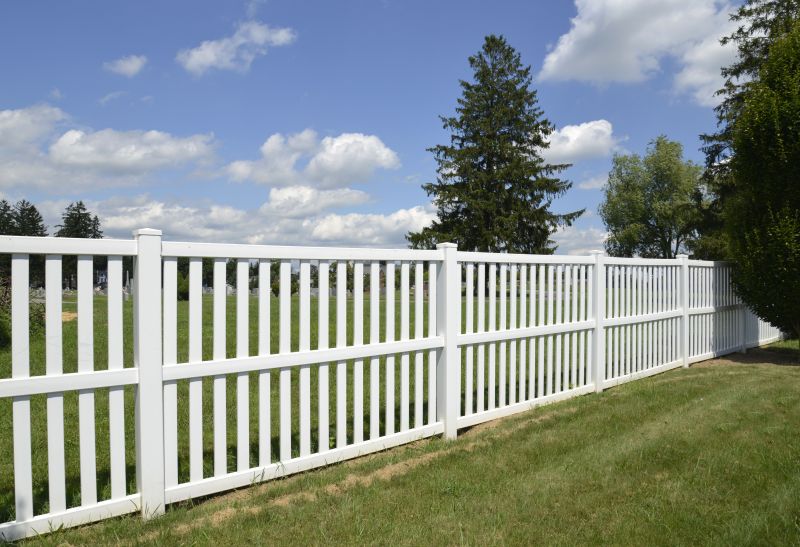 Completed Vinyl Fence