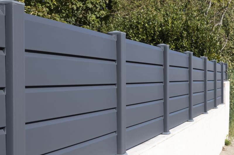 Commercial Metal Fence Service detail